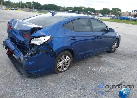 2020 Hyundai Elantra Sel z USA, uszkodzony, nr VIN 5NPD84LF1LH571036